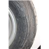 Image 4 : (1 pr) Titan Trailer Tires (20.5x8.0-10 Load Range D 1330lbs) w/Steel Rims (10x6) - Rubber Cracked/W