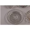 Image 2 : Crystal & Glassware - (5) Platters, Oil/Vinegar Decanter & 2 Handled Dish