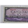 Image 2 : Canadian 1954 $10 Bill