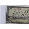 Image 2 : Canadian 1954 $20 Bill