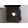 Image 5 : Sterling Silver GRA Certified Moissanite 1C Ring - Size 6