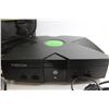 Image 2 : Xbox with Official Controller, (2) Off Brand Controllers, and Cords - Untested