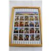 Image 2 : Legends of the West Picture, Indigenous Print - Frame of Stamps Measures ~8" x 10"