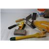 Image 2 : Plastic and Metal Trowels, Grout Float, Grout Knives/Spreaders, Sanding Blocks, etc.