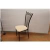 Image 4 : *Metal Dining Room Chair w/Padded Seat