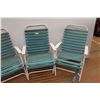 Image 5 : *(3) Lawn Chairs (rubber straps/webbing have damages)