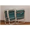 Image 6 : *(3) Lawn Chairs (rubber straps/webbing have damages)