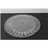 Image 4 : Divided Crystal Serving Platter, Footed Cake Plate, Divided Glass Plate, Silver Plated Tray, Body Lo
