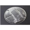 Image 7 : Divided Crystal Serving Platter, Footed Cake Plate, Divided Glass Plate, Silver Plated Tray, Body Lo