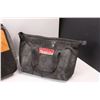 Image 4 : (3) Used Cordless Tool Bags (Empty) - DeWalt, Makita & Ridgid (Broken Handle)