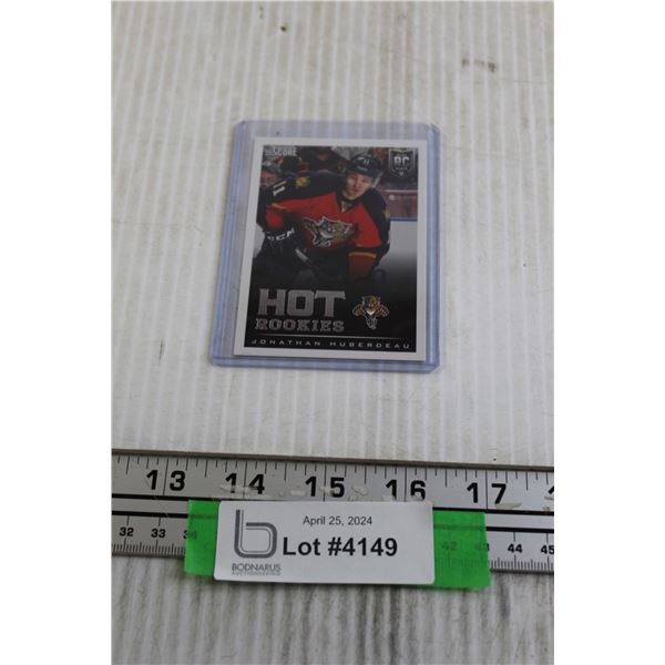 Jonathan Huberdeau Rookie Hockey Card