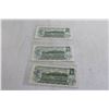 Image 4 : (3) Canadian 1973 $1 Bills