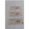 Image 4 : (3) Canadian 1986 $2 Bills