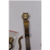 Image 5 : Vintage Watches, Watch Parts, Cuff Links, Necklaces etc. - As is Condition (
