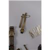 Image 8 : Vintage Watches, Watch Parts, Cuff Links, Necklaces etc. - As is Condition (