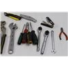 Image 4 : Various Tools - Channel Lock Pliers, Adjustable Wrench, Screw/Nut drivers, Ratchets, Pliers, Knives,