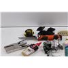Image 3 : Various Items - Clipper Combs, Klein Folding Drywall Saw, Bike Lock (Combo Unknown), 90 Degree Pick,
