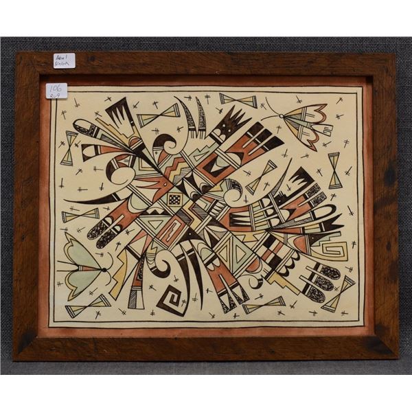 HOPI PAINTING (ABLE NASH )