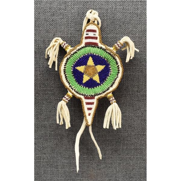 SIOUX  BEADED FETISH