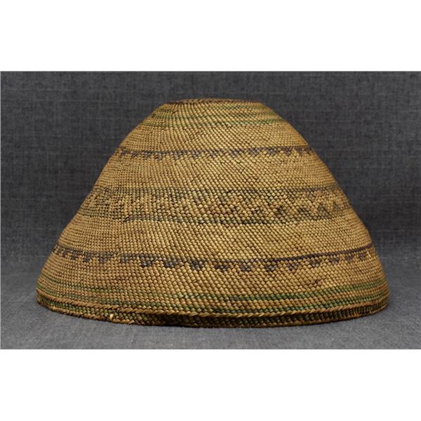 NOOTKA /MAKAH BASKETRY HAT