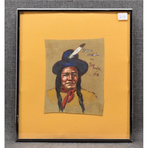 NAVAJO PAINTING (SUN EAGLE)