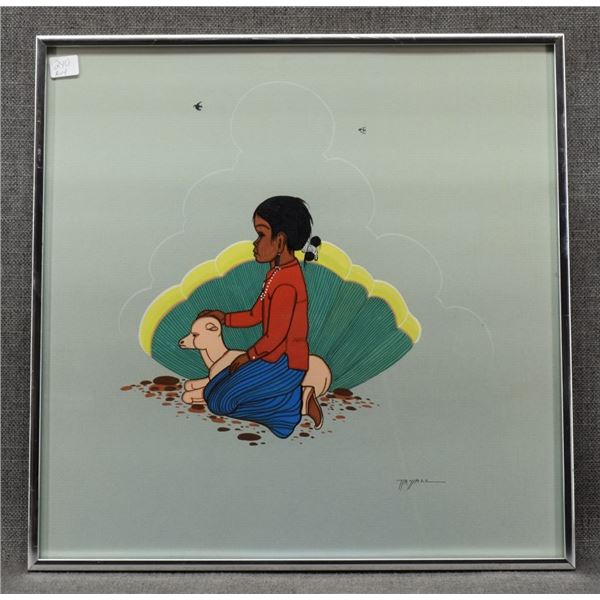 NAVAJO PAINTING (BEATIN YAZZ)