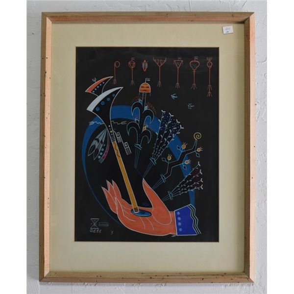 NAVAJO PAINTING (ADEE DODGE)