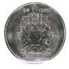 Image 1 : 2002p Canada 50 Cents. MS64. Ascension. ICCS.