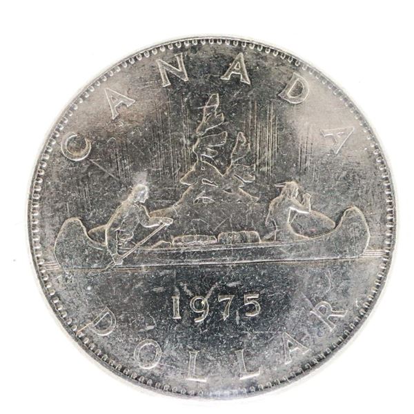 1975 Canada $1. MS64. Nickel. ICCS.