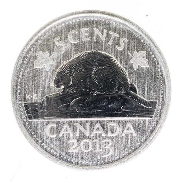 2013 Canada 5 Cents. SP-66. ICCS.