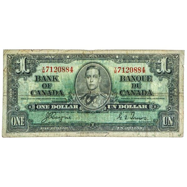 Bank Of Canada 1937 $1.