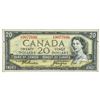 Image 1 : Bank Of Canada 1954 $20 - Modified Portrait.