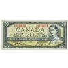 Image 1 : Bank Of Canada 1954 $20 - Modified Portrait.