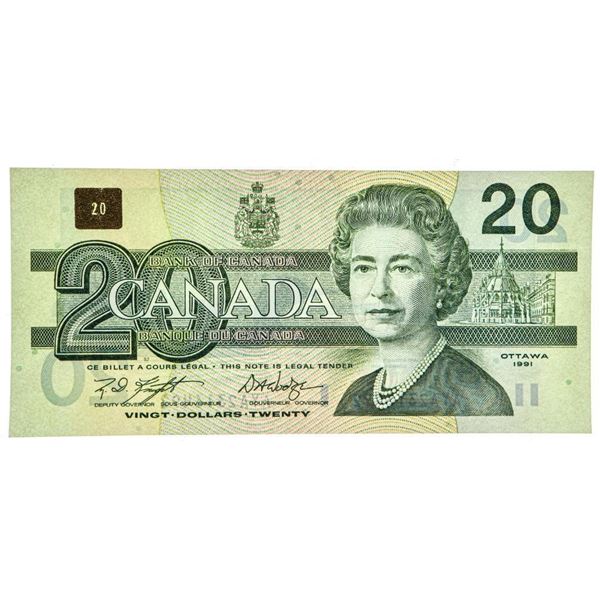 Bank of Canada 1991 $20.