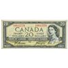 Image 1 : Bank Of Canada 1954 $20 - Modified Portrait.