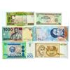 Image 1 : Lot of (6) Uncirculated UNC world countries Excellent Addition to Currency Collectior