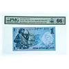 Image 1 : Bank of Israel 1958 1 Lira Pick# 30c GEM UNC PMG 66 EPQ