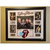Image 1 : Rolling Stones Autograph Framed & Signed Picture  Collector Approved  34w x 29h