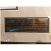 Image 2 : Babe Ruth Copy of Transfer Framed Memoribilia 27w x23h