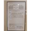 Image 3 : Babe Ruth Copy of Transfer Framed Memoribilia 27w x23h