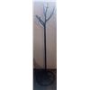 Image 1 : Metal Decorative Tree look-A-like Coat Tree  71" tall