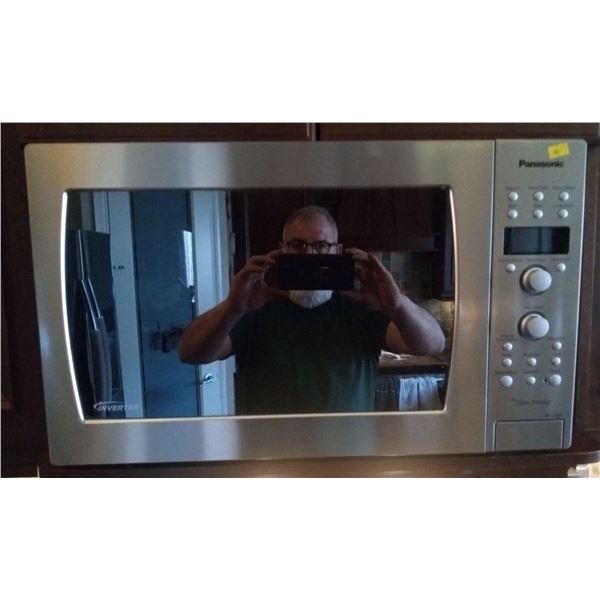 Stainless Steel Panasonic Invertor Microwave Oven  Model # NN-CD989S
