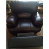 Image 2 : Deep Brown Leather Recliner