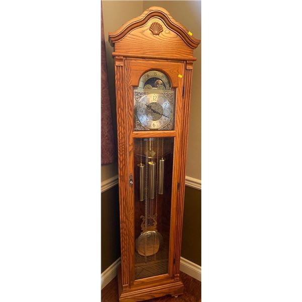 Vintage Grandfather Clock  77" tall