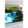Image 8 : Motion Waterfall Picture with Mirror - 38 1/2" x 19"
