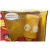 Image 2 : The Simpsons Talking Bart Simpson Figurine - Untested