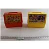 Image 1 : (2) 1980s The Flintstones and Cabbage Patch Kids Lunchboxes