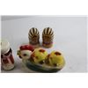 Image 2 : (19) Salt and Pepper Shakers - (9) Sets