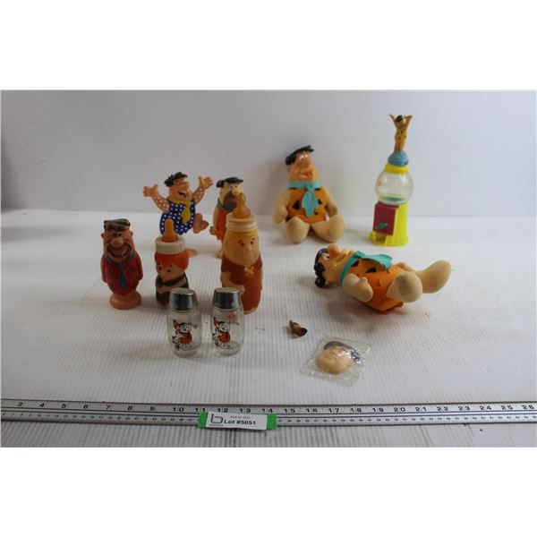 The Flintstones Earring Holder, Baby Bottles, and Assorted Merch