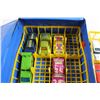 Image 2 : Matchbox Car Holder with (19) Toy Cars